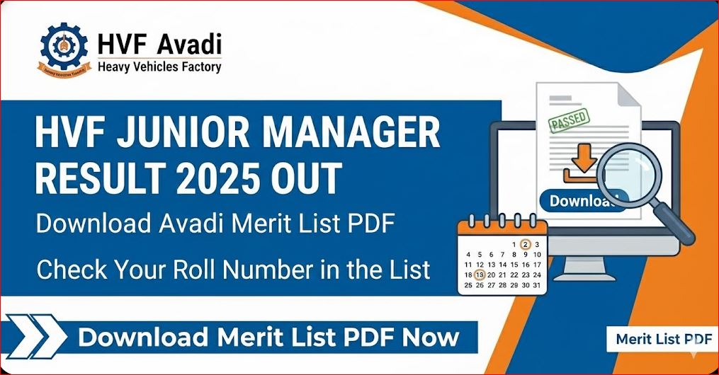 HVF Junior Manager Result 2025