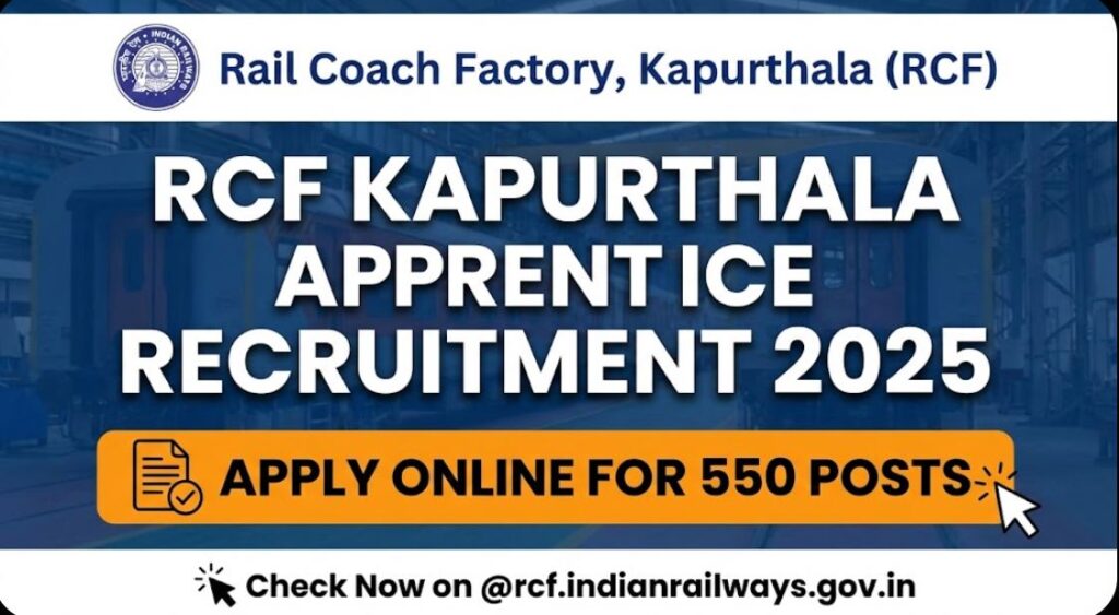RCF Kapurthala Apprentice Recruitment 2025 Apply Online