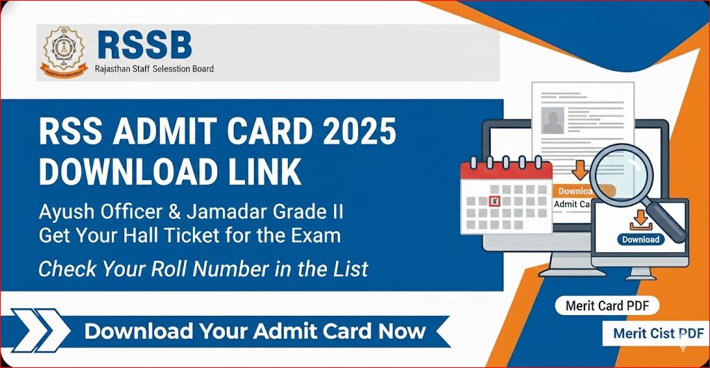 RSSB Admit Card 2025