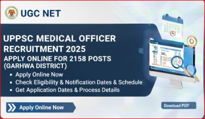 UPPSC Medical Officer Recruitment 2025 - Apply for 2158 Posts